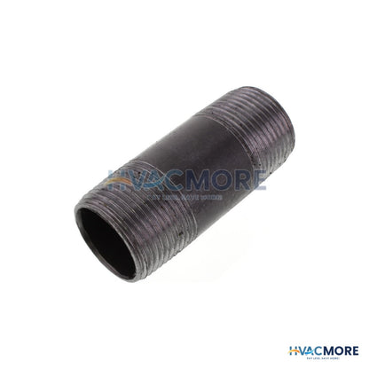 Everflow 1 in. x 3 in. Black Steel Nipple - NPBL1030