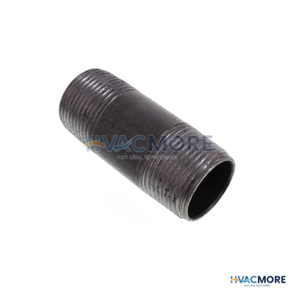 Everflow 1 in. x 3 in. Black Steel Nipple - NPBL1030