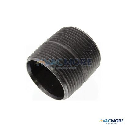 Everflow 1-1/4 in. x Close Black Steel Nipple - NPBL1100