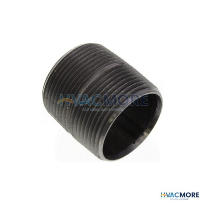 Everflow 1-1/4 in. x Close Black Steel Nipple - NPBL1100