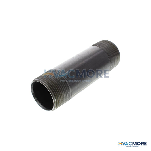 Everflow 1-1/4 in. x 5 in. Black Steel Nipple - NPBL1150