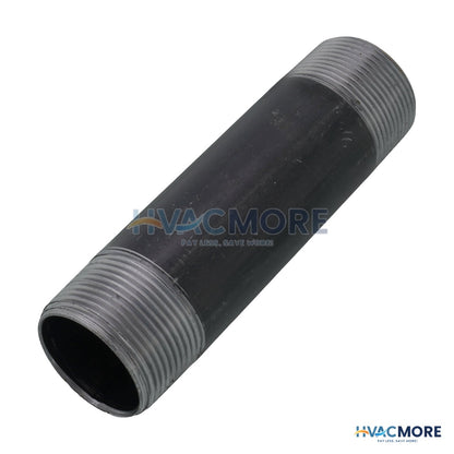Everflow 1-1/4 in. x 5-1/2 in. Black Steel Nipple - NPBL1155
