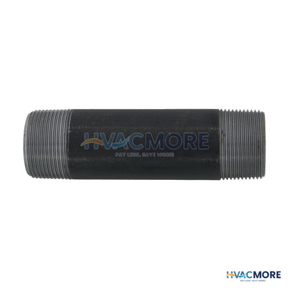 Everflow 1-1/4 in. x 5-1/2 in. Black Steel Nipple - NPBL1155