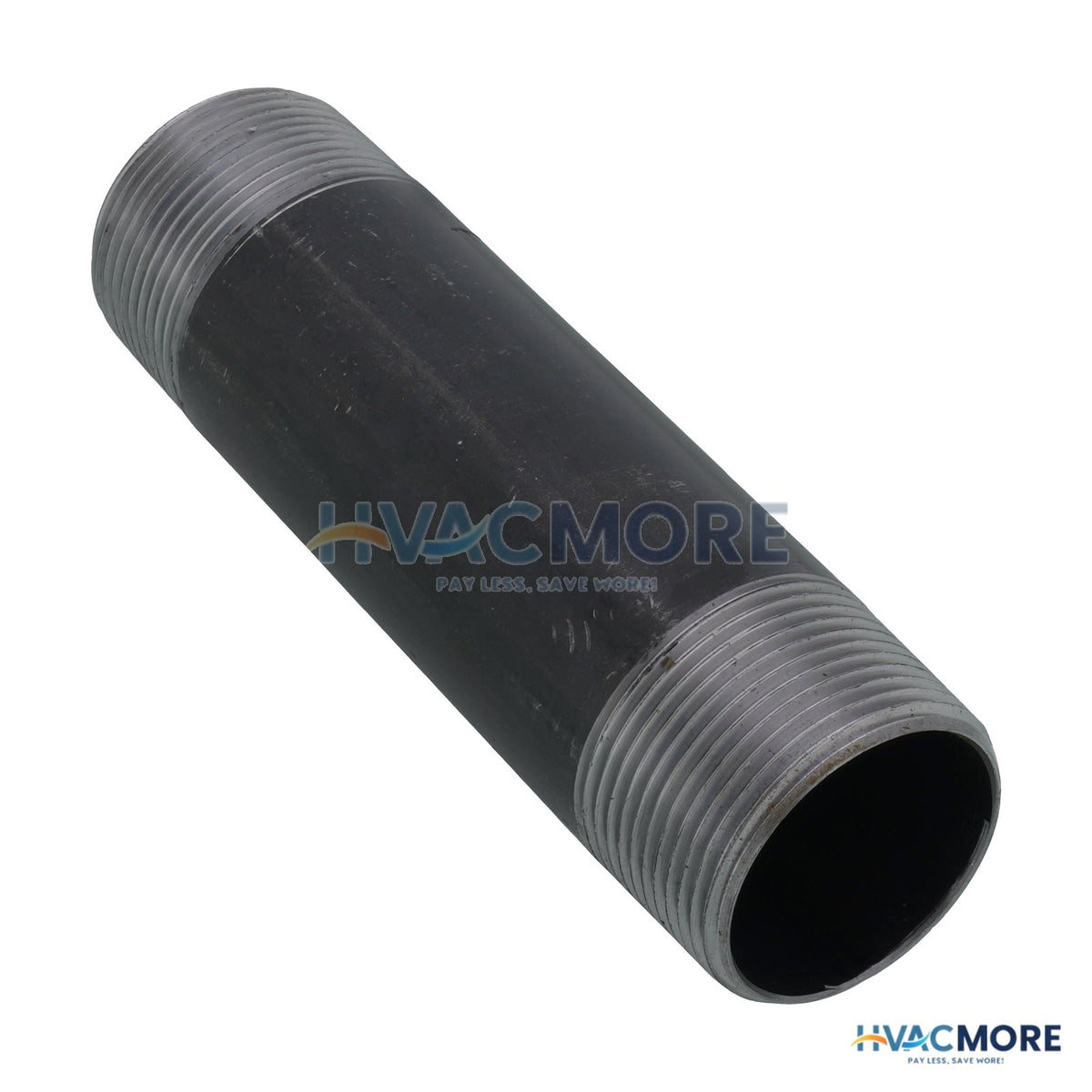 Everflow 1-1/4 in. x 5-1/2 in. Black Steel Nipple - NPBL1155