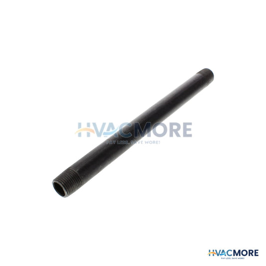 Everflow 1/2 in. x 10 in. Black Steel Nipple - NPBL1210