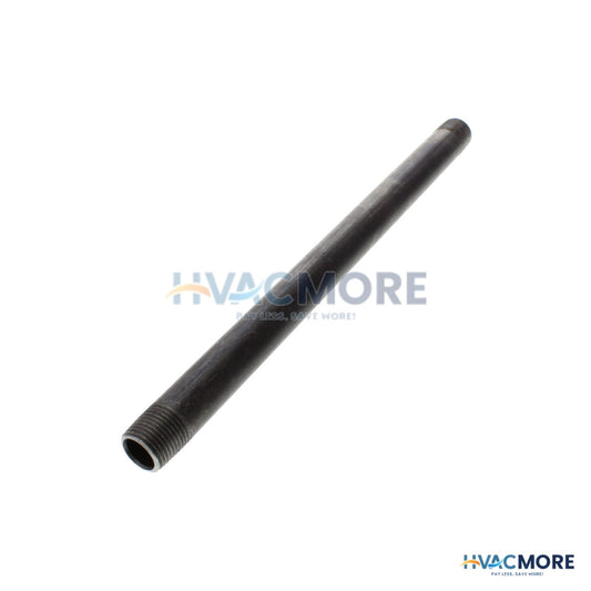Everflow 1/2 in. x 12 in. Black Steel Nipple - NPBL1212