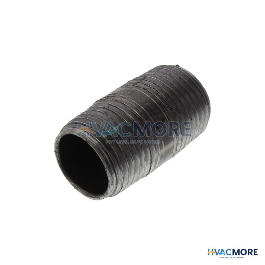Everflow 1/2 in. x 1-1/2 in. Black Steel Nipple - NPBL1215