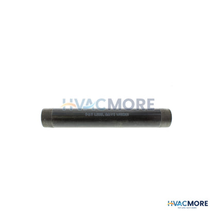 Everflow 1-1/2 in. x 12 in. Black Steel Nipple - NPBL1512