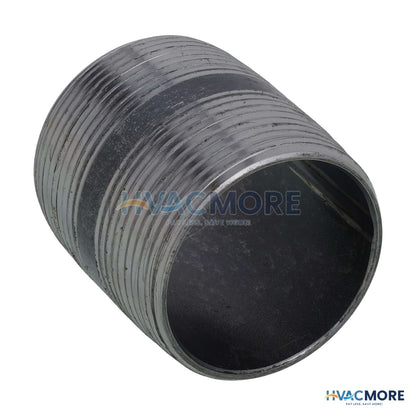 Everflow 1-1/2 in. x 2 in. Black Steel Nipple - NPBL1520