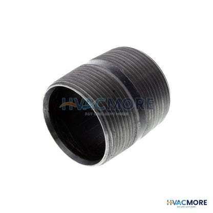 Everflow 1-1/2 in. x 2-1/2 in. Black Steel Nipple - NPBL1525