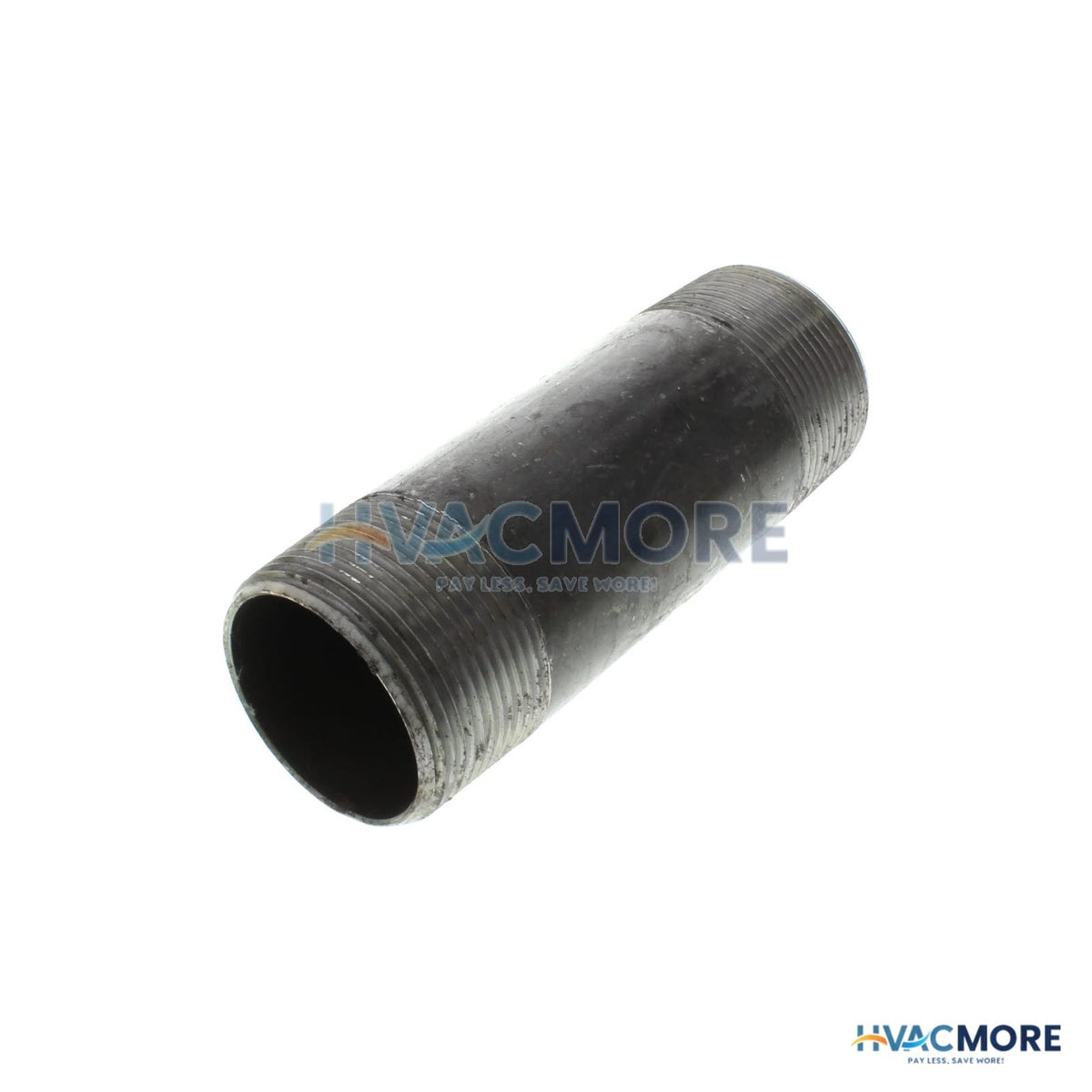 Everflow 1-1/2 in. x 5 in. Black Steel Nipple - NPBL1550