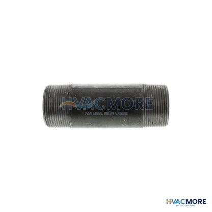 Everflow 1-1/2 in. x 5 in. Black Steel Nipple - NPBL1550
