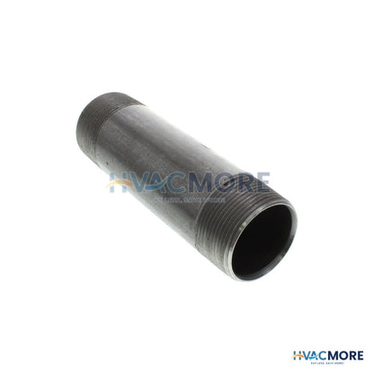 Everflow 1-1/2 in. x 6 in. Black Steel Nipple - NPBL1560