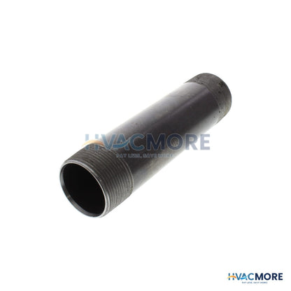 Everflow 1-1/2 in. x 7 in. Black Steel Nipple - NPBL1570
