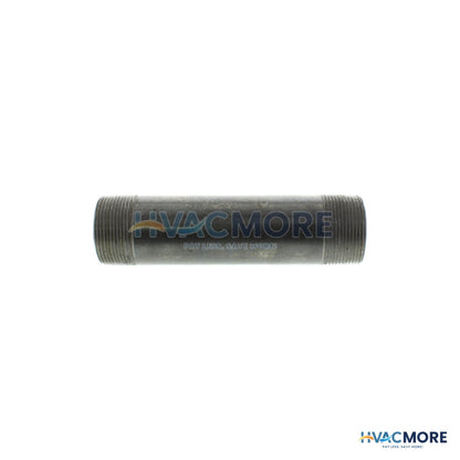 Everflow 1-1/2 in. x 7 in. Black Steel Nipple - NPBL1570