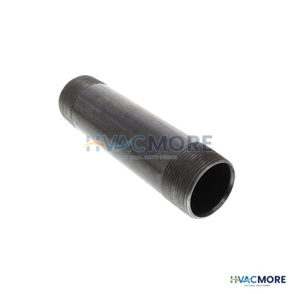 Everflow 1-1/2 in. x 7 in. Black Steel Nipple - NPBL1570