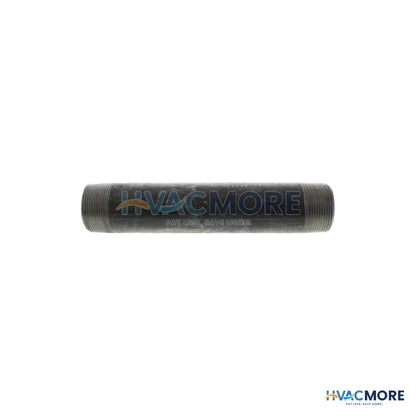 Everflow 1-1/2 in. x 9 in. Black Steel Nipple - NPBL1590