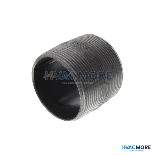 Everflow 2 in. x Close Black Steel Nipple - NPBL2000