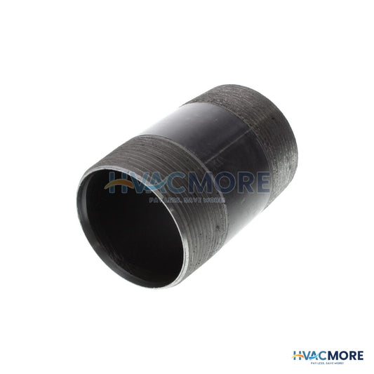 Everflow 2 in. x 3-1/2 in. Black Steel Nipple - NPBL2035