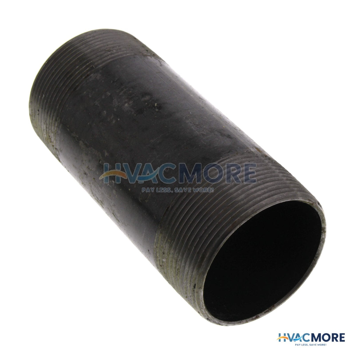 Everflow 2 in. x 5 in. Black Steel Nipple - NPBL2050