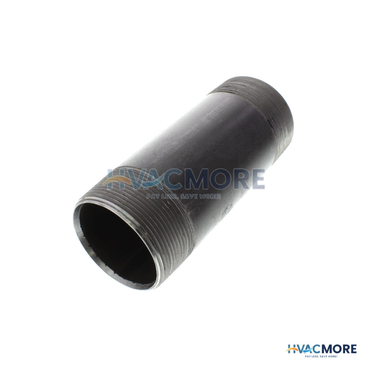 Everflow 2 in. x 5-1/2 in. Black Steel Nipple - NPBL2055
