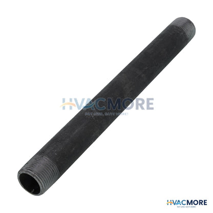 Everflow 3/4 in. x 10 in. Black Steel Nipple - NPBL3410