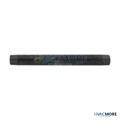 Everflow 3/4 in. x 10 in. Black Steel Nipple - NPBL3410