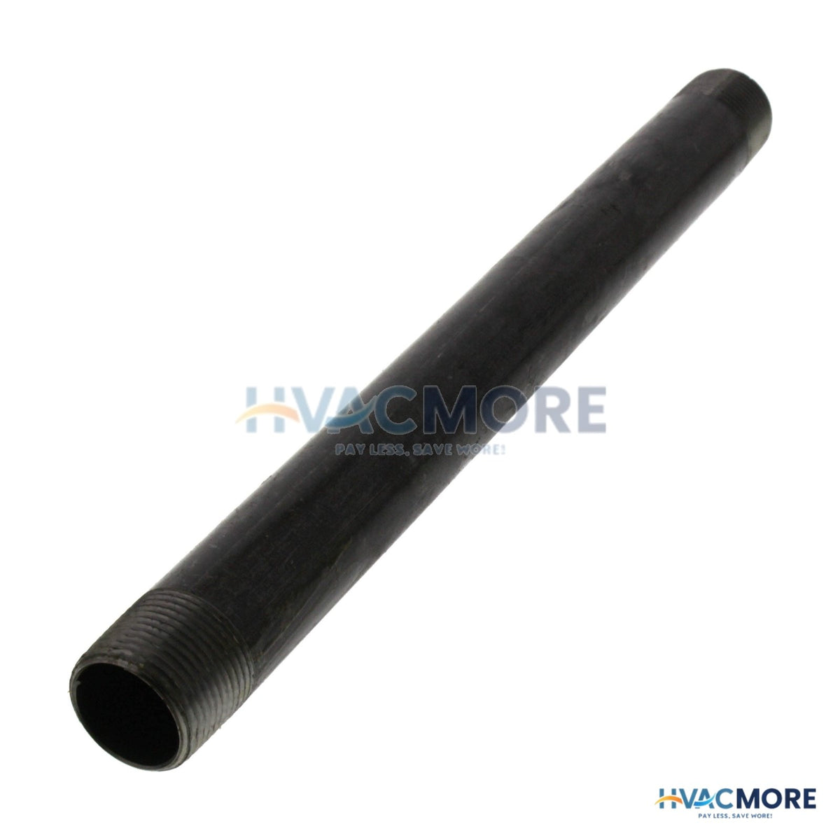 Everflow 3/4 in. x 11 in. Black Steel Nipple - NPBL3411