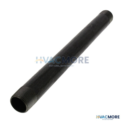 Everflow 3/4 in. x 11 in. Black Steel Nipple - NPBL3411