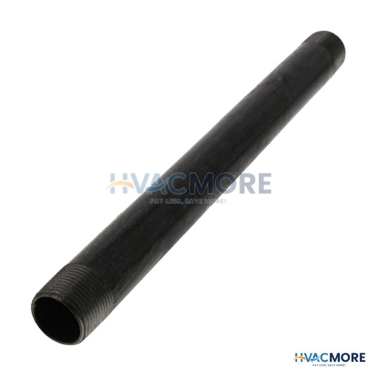 Everflow 3/4 in. x 11 in. Black Steel Nipple - NPBL3411