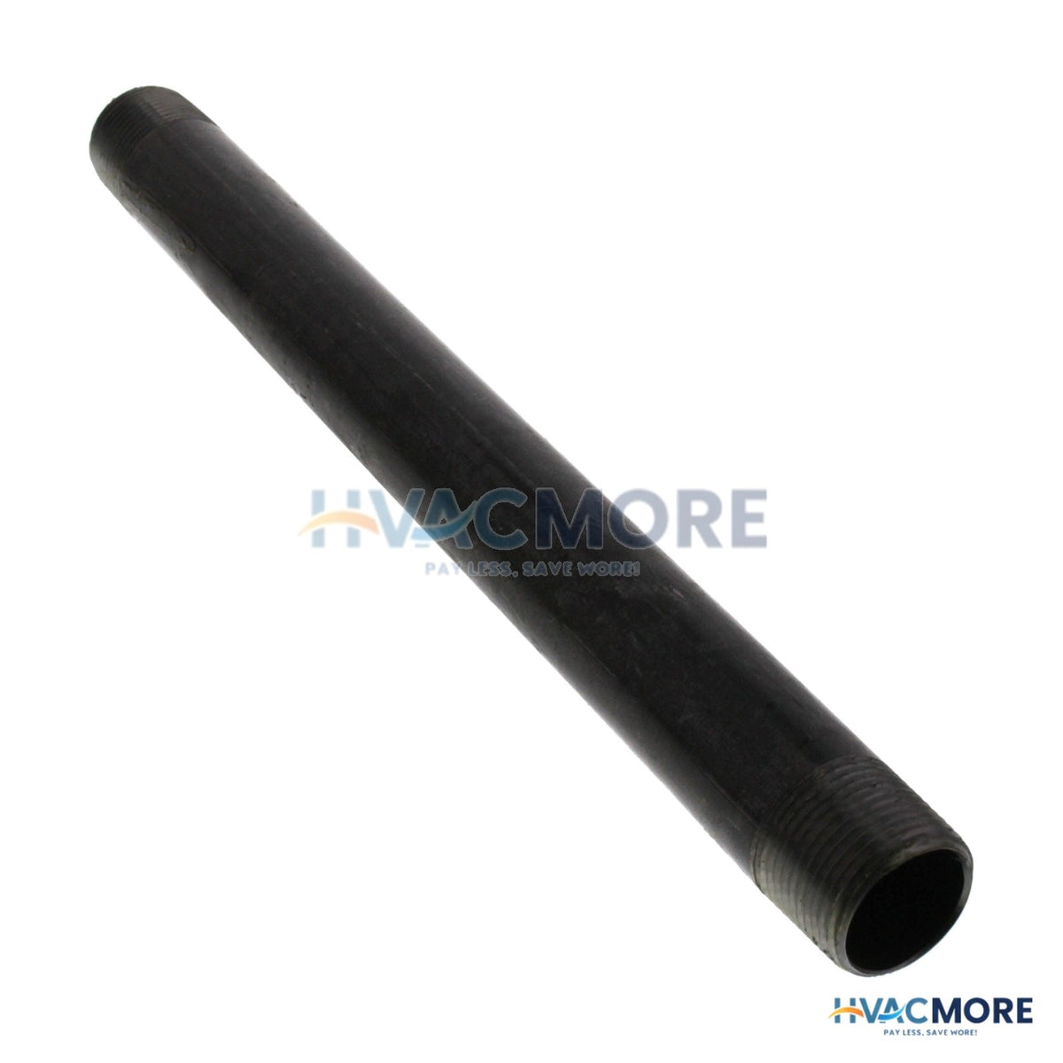 Everflow 3/4 in. x 11 in. Black Steel Nipple - NPBL3411
