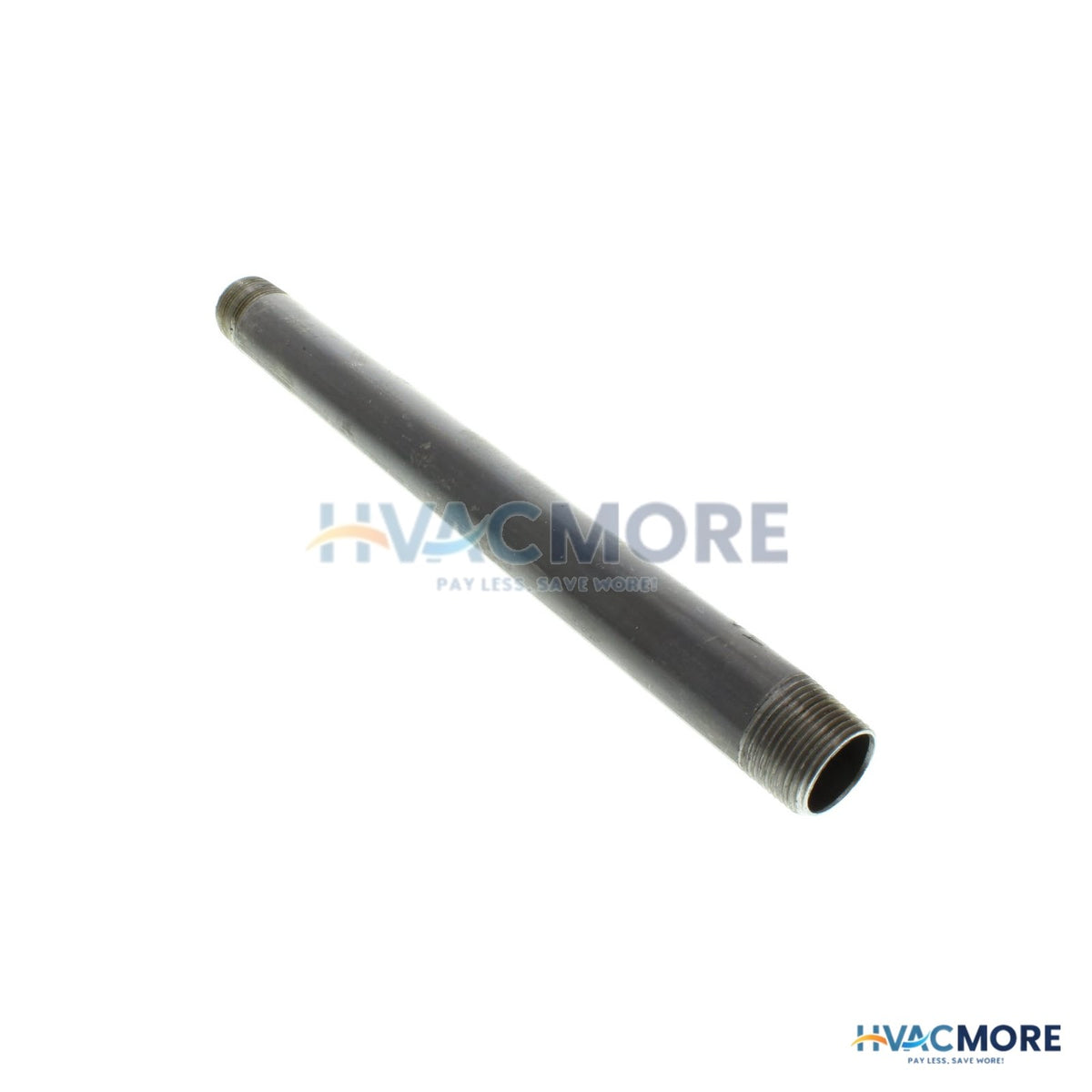 Everflow 3/4 in. x 12 in. Black Steel Nipple - NPBL3412
