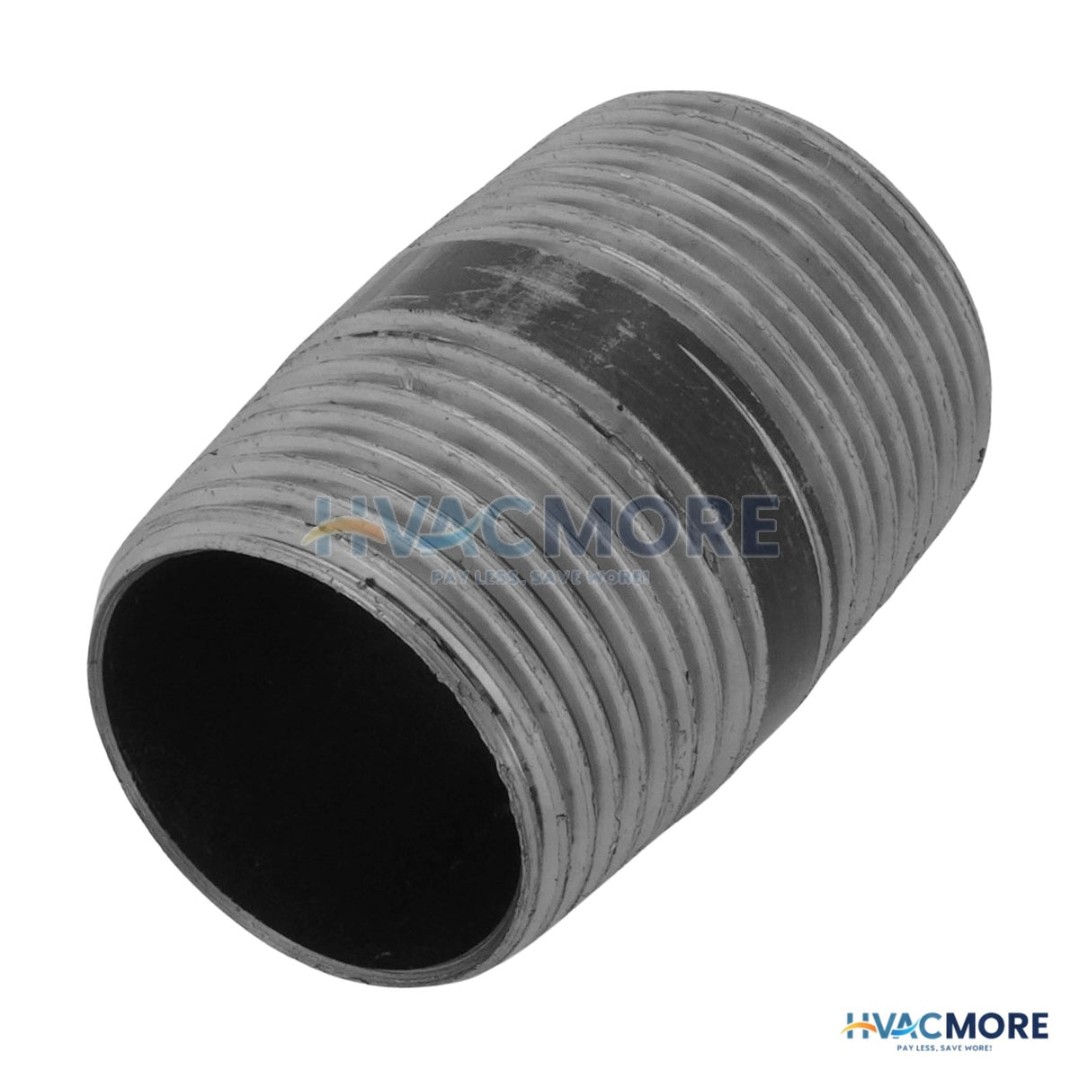 Everflow 3/4 in. x 1-1/2 in. Black Steel Nipple - NPBL3415