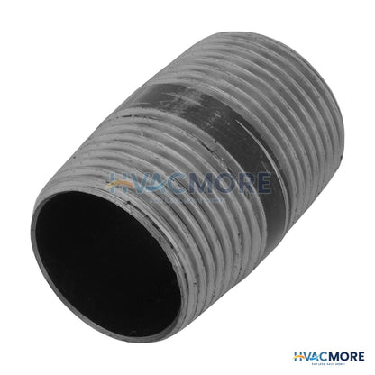 Everflow 3/4 in. x 1-1/2 in. Black Steel Nipple - NPBL3415