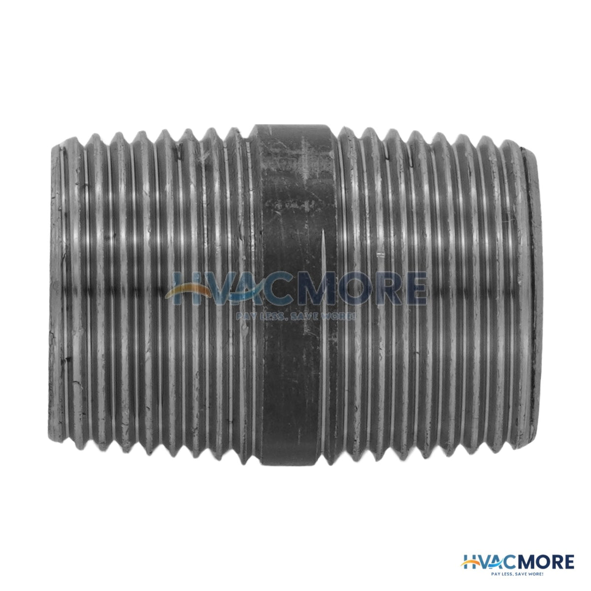 Everflow 3/4 in. x 1-1/2 in. Black Steel Nipple - NPBL3415
