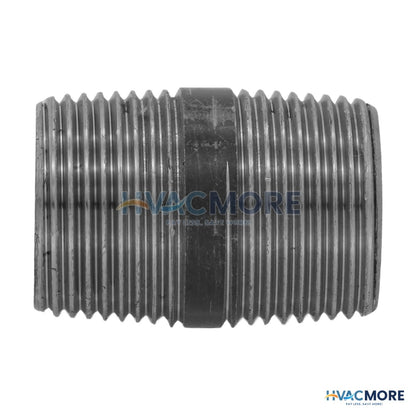 Everflow 3/4 in. x 1-1/2 in. Black Steel Nipple - NPBL3415