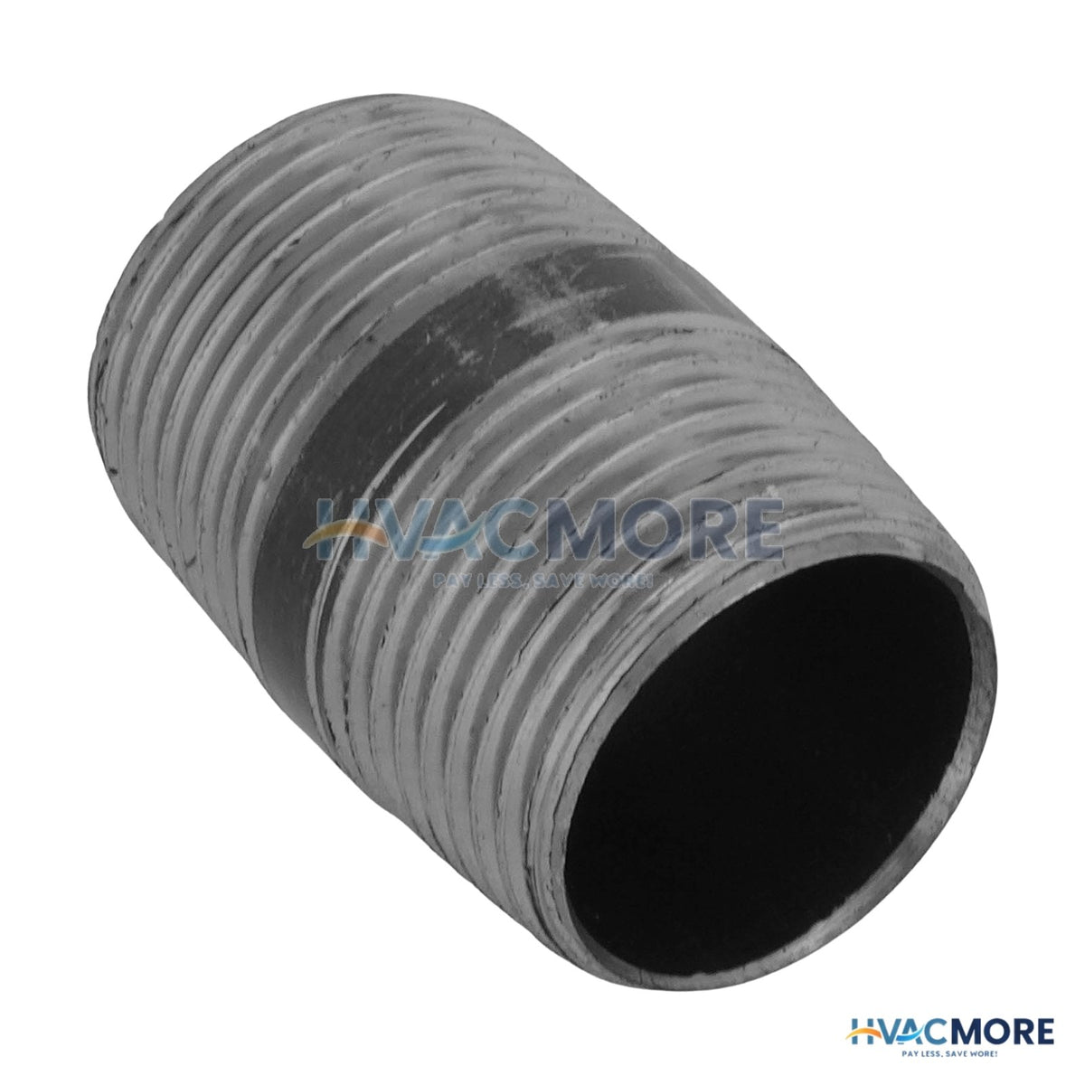 Everflow 3/4 in. x 1-1/2 in. Black Steel Nipple - NPBL3415
