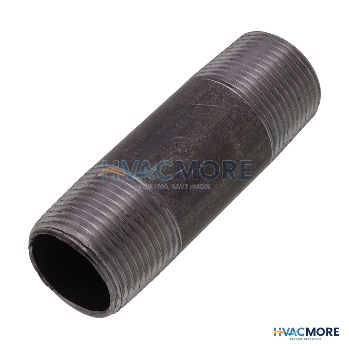 Everflow 3/4 in. x 3 in. Black Steel Nipple - NPBL3430
