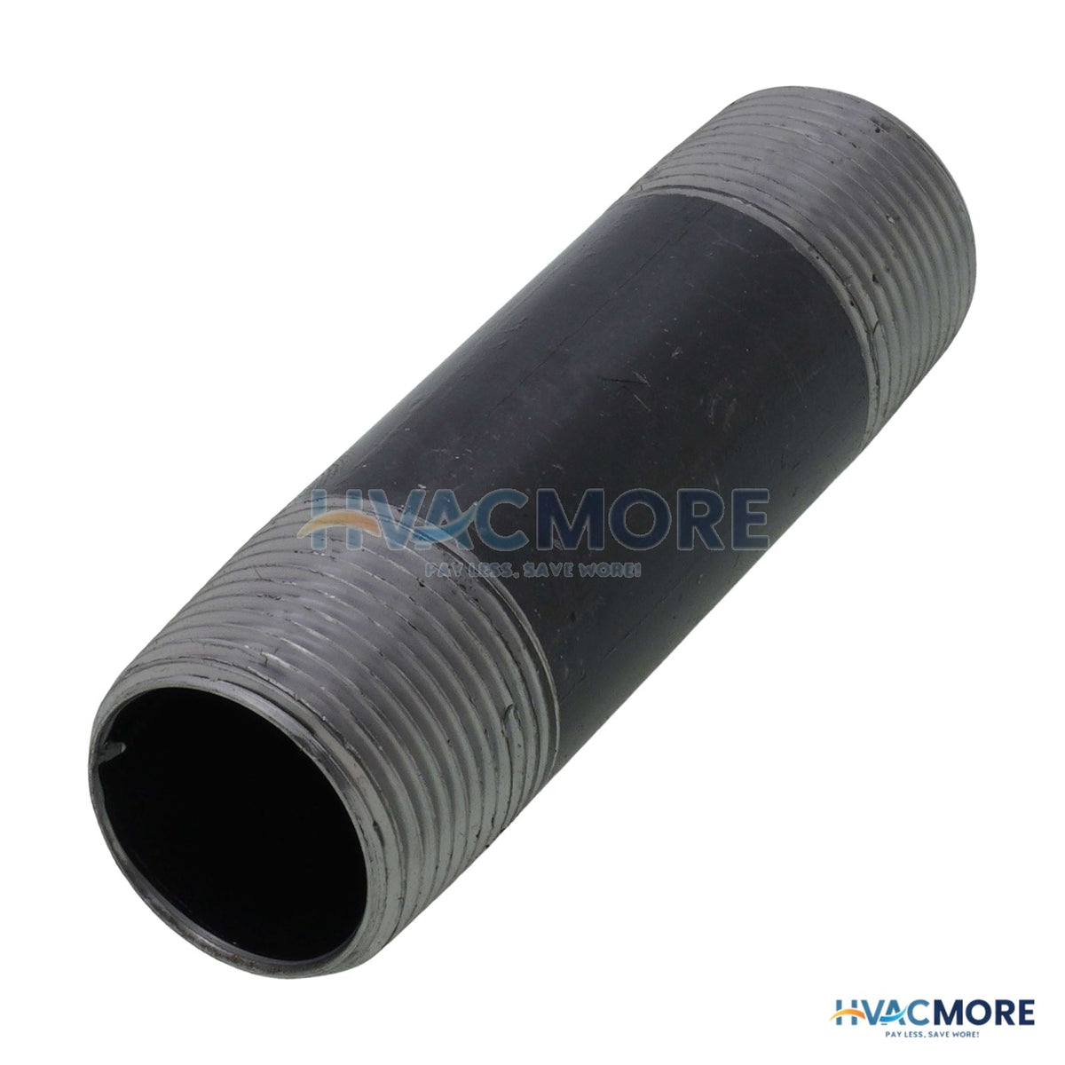 Everflow 3/4 in. x 3-1/2 in. Black Steel Nipple - NPBL3435