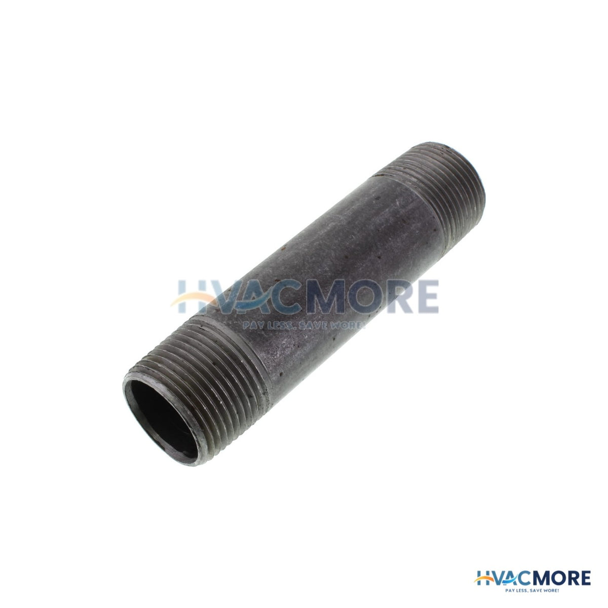 Everflow 3/4 in. x 4 in. Black Steel Nipple - NPBL3440
