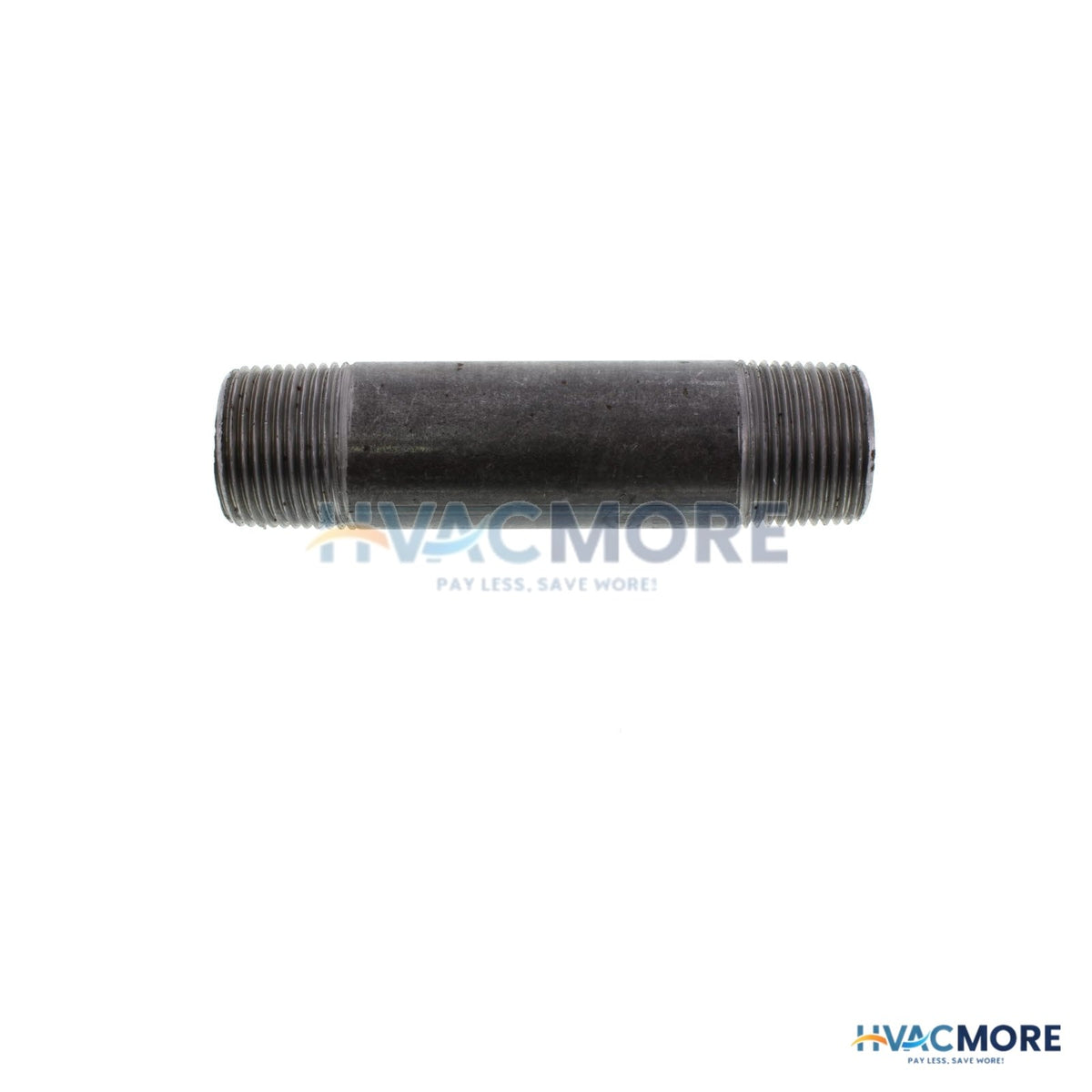 Everflow 3/4 in. x 4 in. Black Steel Nipple - NPBL3440