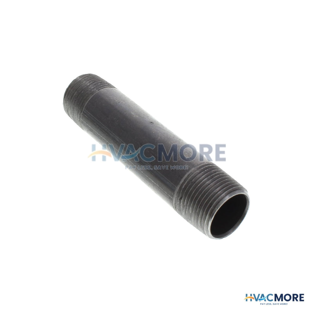 Everflow 3/4 in. x 4-1/2 in. Black Steel Nipple - NPBL3445