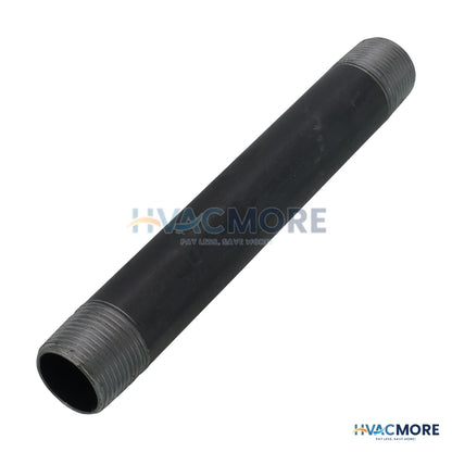 Everflow 3/4 in. x 7 in. Black Steel Nipple - NPBL3470