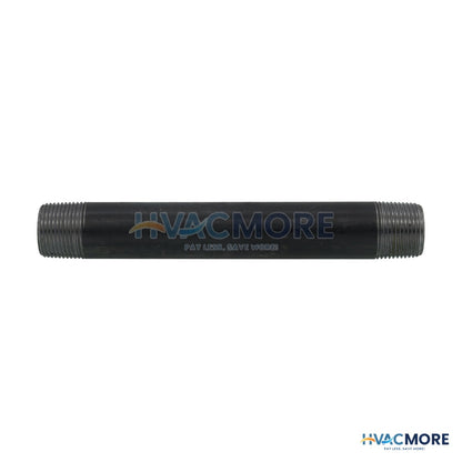 Everflow 3/4 in. x 7 in. Black Steel Nipple - NPBL3470