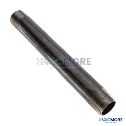 Everflow 3/4 in. x 8 in. Black Steel Nipple - NPBL3480