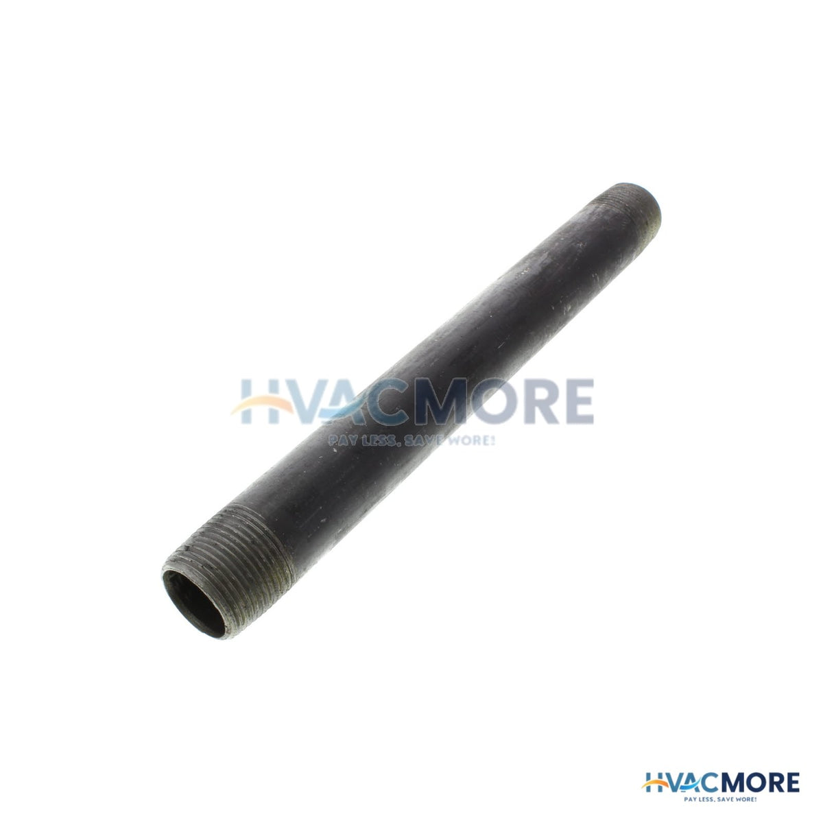 Everflow 3/4 in. x 9 in. Black Steel Nipple - NPBL3490