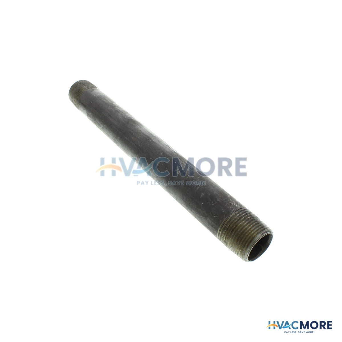 Everflow 3/4 in. x 9 in. Black Steel Nipple - NPBL3490