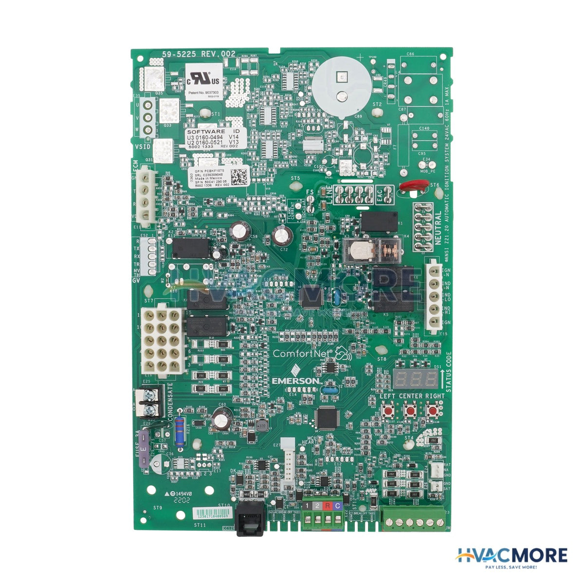 Goodman-Amana PCB Control Board - PCBKF107S
