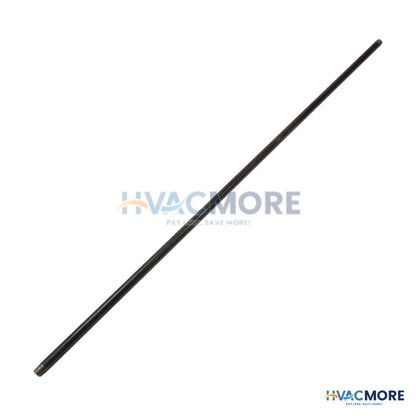 Everflow 1/2 in. x 60 in. Black Steel Pre-Cut Pipe, Threaded - PCBL1260