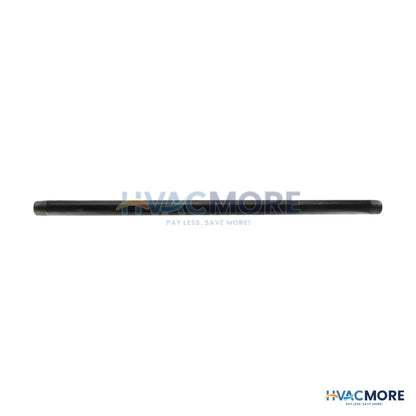 Everflow 3/4 in. x 24 in. Black Steel Pre-Cut Pipe, Threaded - PCBL3424